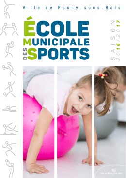 SportS - Mairie de Rosny-sous-Bois