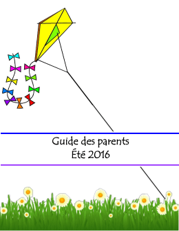 Guide des parents 2016 palmarolle