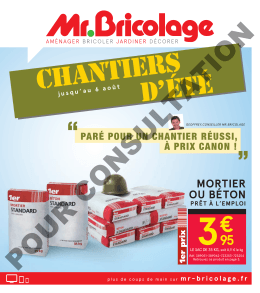 Catalogue PDF - Mr.Bricolage Lillebonne