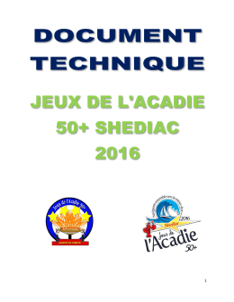 Document technique 2016 - Association francophone des aînés du