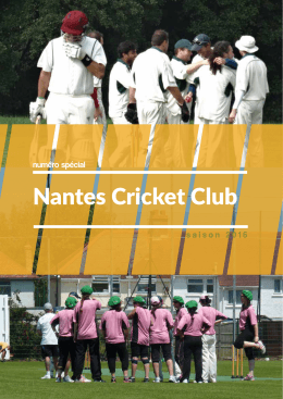 Magazine Nantes Cricket Club