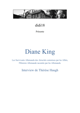 Diane King - Un grain de sable