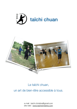 taïchi chuan - Tai chi chuan Soissons Coyolles