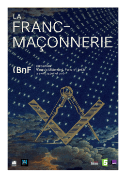 Exposition La franc-maçonnerie - Bibliothèque nationale de France
