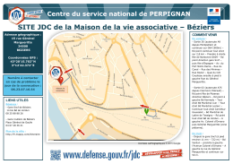SITE JDC de la Maison de la vie associative – Béziers (format pdf