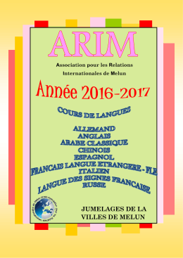 Brochure 2016-2017