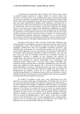 LA REVUE HEBDOMADAIRE, 1 juillet 1893, pp. 142-151. L