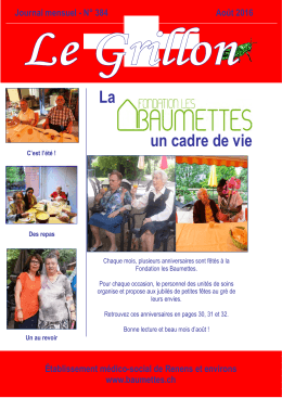 Grillon - Fondation les Baumettes