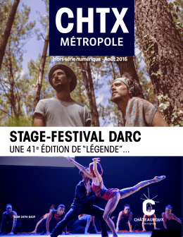 stage-festival darc - Châteauroux Métropole