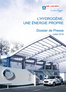 L`hydrogène, une énergie propre - Air Liquide Advanced Technologies