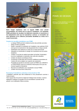 PDMS 3D-Design - Tebodin Peters Engineering GmbH