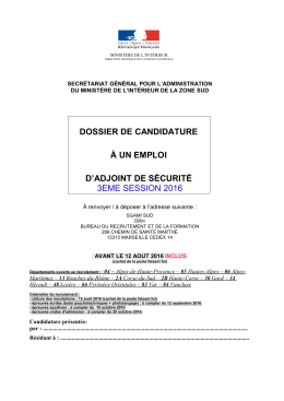 Format  - La Police Nationale recrute