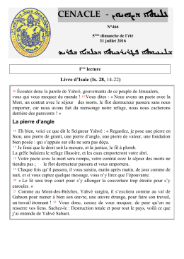 31/07 - Mission Chaldéenne en France