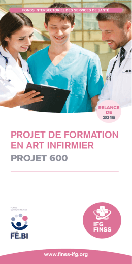projet de formation en art infirmier projet 600