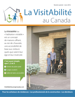 au Canada - VisitAble Housing Canada