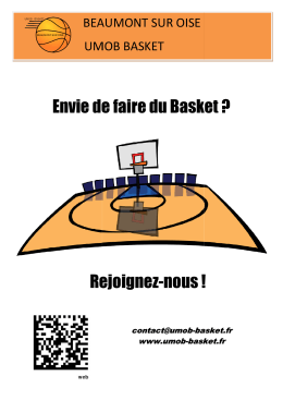 Envie de faire du Basket - beaumont / oise umob basket