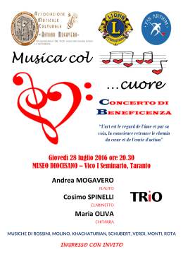 Affiche Concert Italie 28 juillet 2016 - fas