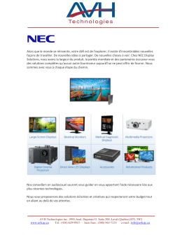 NEC - AVH Technologies
