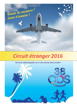 Circuit étranger 2016