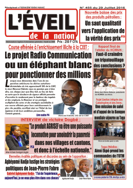 L`Eveil de la Nation N°455