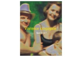 Violence, que faire? - Site officiel du Canton de Vaud