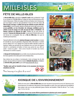 info mille-isles édition juillet 2016