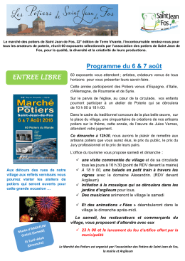 Télécharger le programme 2016 - Site officiel de la Mairie de Saint