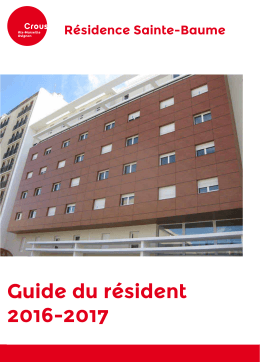 Sainte -Baume – Guide du résident