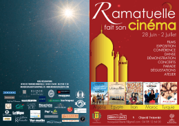 Programme Ramatuelle fait son cinéma 2016