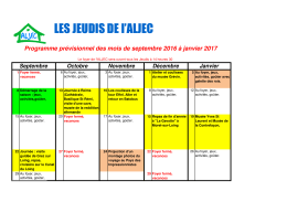 programme 2016-2017 - Livry-sur