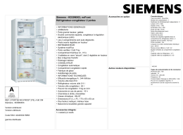 Siemens - KD30NX03, noFrost Réfrigérateur