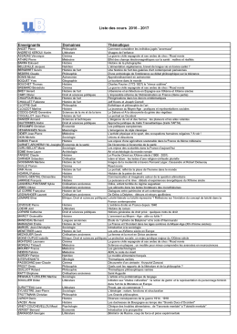 Télécharger la liste des cours 2016-2017