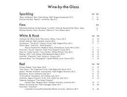 Wine and Cocktail List PDF