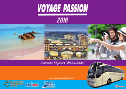 voyage passion 2016