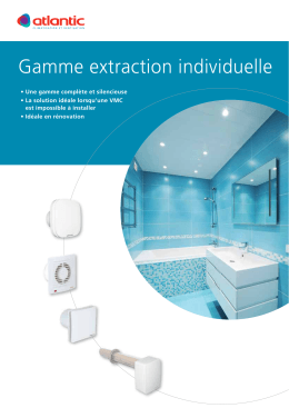 Documentation commerciale extraction individuelle