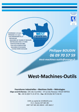 West Machines Outils