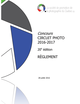 Circuit Photos - 2016-2017 - Club Espace Photo de Granby