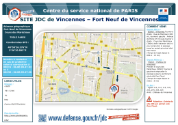 SITE JDC de Vincennes – Fort Neuf de Vincennes