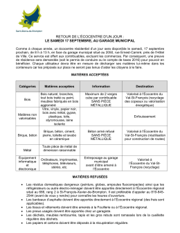 En savoir plus - Municipalité de Saint-Denis-De