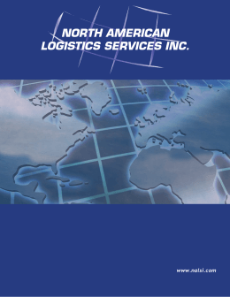 NALSI Customs Brokerage and Shipping Services Kit