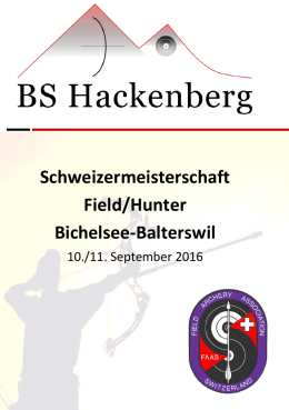 Schweizermeisterschaft Field/Hunter Bichelsee-Balterswil
