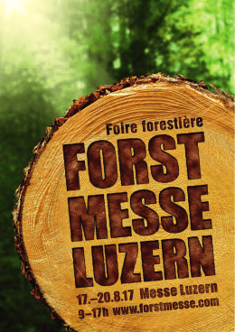 Flyer 2017 PDF - Forstmesse Luzern