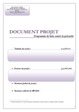 document projet