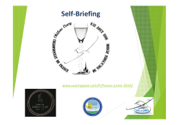 self-briefing CDF junior 2016