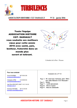turbulences - L`Association d`Histoire Dassault CGT