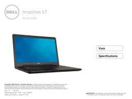 Inspiron 17 5759 Spécifications