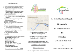 voir - Ligue Aquitaine de Cyclotourisme