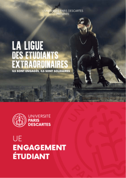 ue engagement étudiant - L`Université Paris Descartes