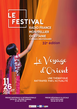 Consulter le Bilan - Festival de Radio France et Montpellier