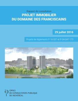 Téléchargez le rapport - Office de consultation publique de Montréal